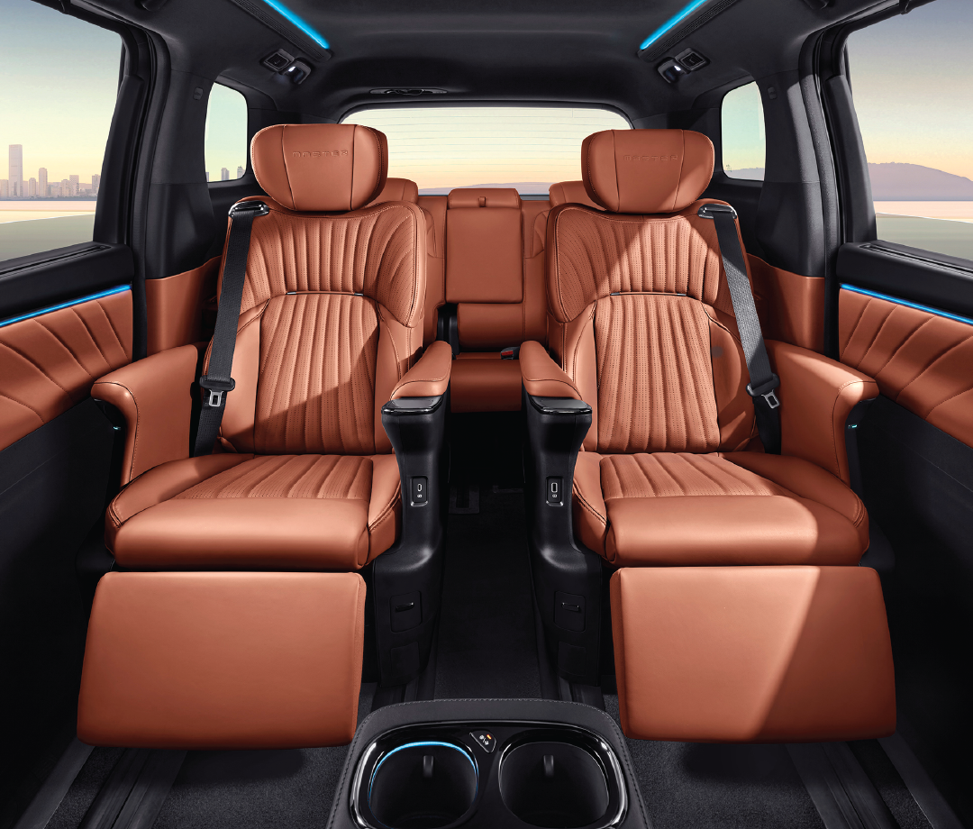 Premium Second-Row Captain Seats